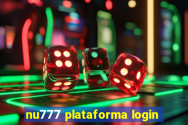 nu777 plataforma login
